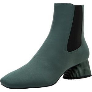Katy Perry The Clarra Womens Bootie Boots 8.5 38.5 Sage Leaf Chelsea NIB